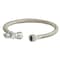 Quickfitting 1/2in Push-to-Connect Angle Valve x 1/2in FIP x 24in Length Faucet Connector Hose LF747AR - alternate 1